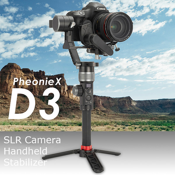 D3 SLR camera Handheld Stabilizer 3-axis Gyroscope Camera Electric Anti-shake Gimbal