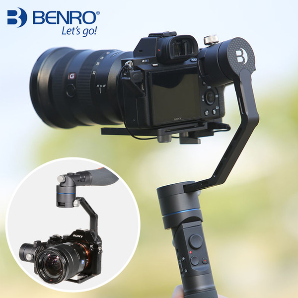 REDDOG R1 Benro 3 Axis Video Stabilizer Gimbal Anti-shake Folding Grip Steadycam for Mirrorless camera PK Zhiyun crane plus