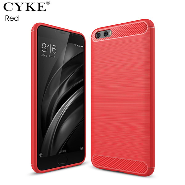 For Xiaomi Mi 6 A1 5s plus Carbon Fiber Brushed Phone Cases Soft Silicon TPU Protective Case For Xiaomi mi max 2 Covers