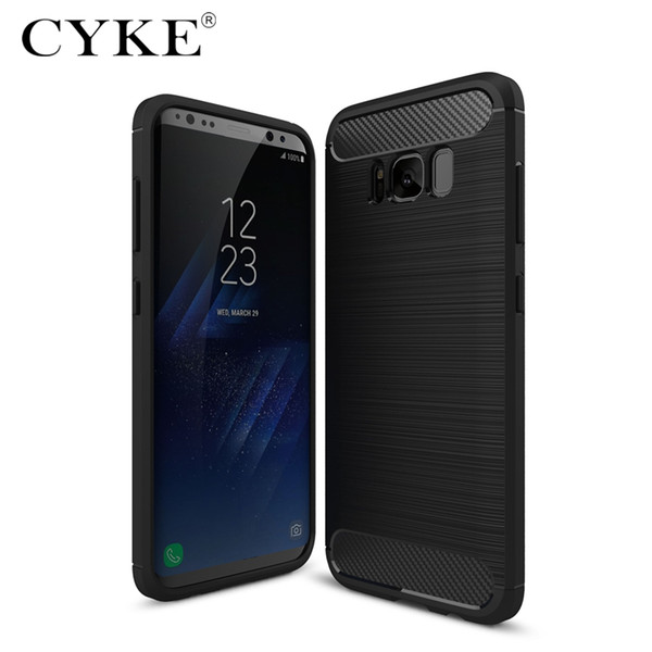 Carbon Fiber Case for Samsung Galaxy S8 Plus S7 S6 edge C9 pro J3/J5/J7 2017 US Version Cover Soft TPU Protective