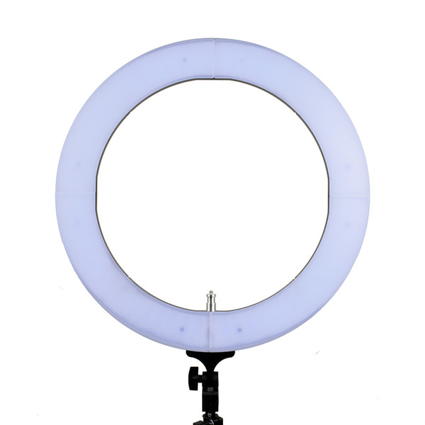 LED Selfie Ring Light 18 Inch 85W 2700K-5500K Studio Beauty Makeup Dimmable Led Shooting Light For Camera Photo Live Selfie Light Lamp