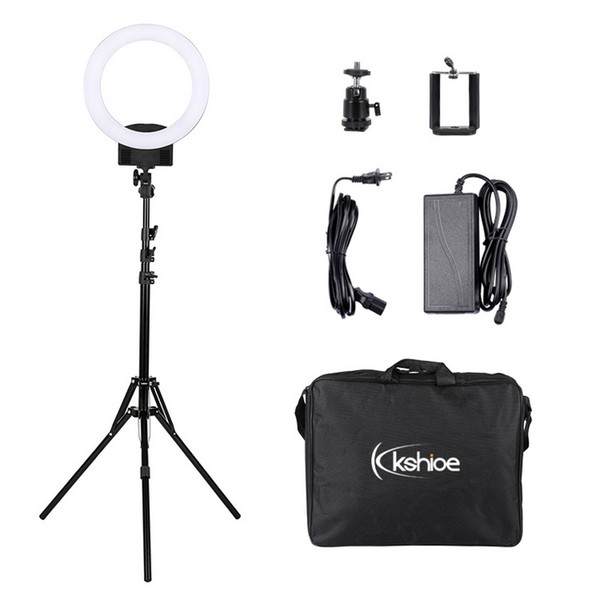 LED Ring Light with 2M Stand 12 inch Outer 36W 2500K-6000K Dimmable LED Circle Lighting Kit with Bag for Camera Photo YouTube Vlog