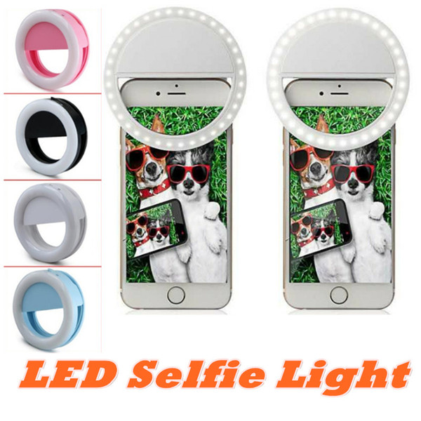 Selfie Portable Flash Led Camera Phone Photography Ring Light Enhancing Photography LED Ring Selfie Light for Smartphone iPhone