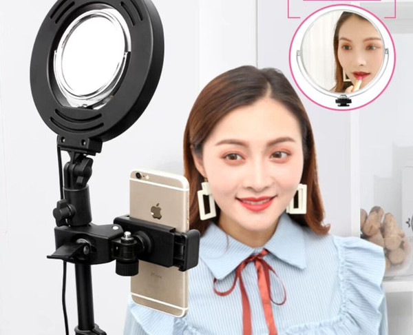 Mobile Phone Live Light Supplement Lamp Beauty Thin Face Hd Web Celebrity Chattering Female Anchor Computer Soft Light Multi-functional Shoo