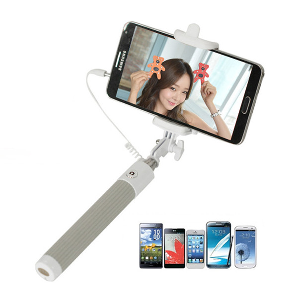 Universal Selfie Stick Extendable Handheld Self-portrait Monopod Stick Remote For iphone Jul14 Professional Drop Shipping