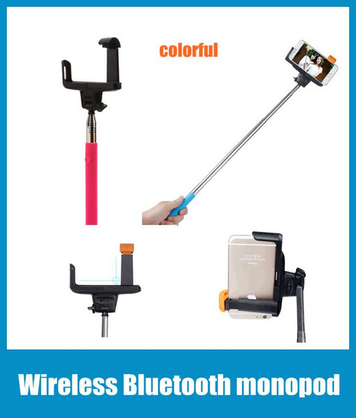 Wireless Bluetooth Monopod Selfie Stick Tripod Handheld Monopod Z07-5 2 in 1 For Mobile Phone Iphone Samsung IOS Android Smart Phone OTH006