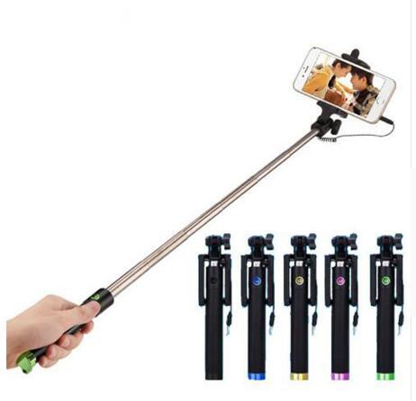 High Quality Selfie Stick Extendable Monopod Auto Stick for iPhone 8 Retractable Selfie Stick MOQ:20pcs