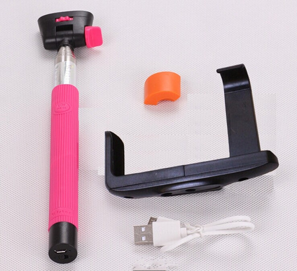 Bluetooth self timer pole for mobile phone,The most sell Camera Handheld Extendable Monopod Selfie Stick NEW Telescopic 50pcs/lot