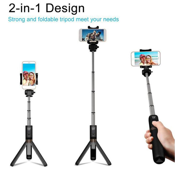 Bluetooth Extendable Selfie Stick Tripod with Wireless Remote and Monopod Stand for Samsung Huawei xiaomi iPhone X XS XR XSMAX