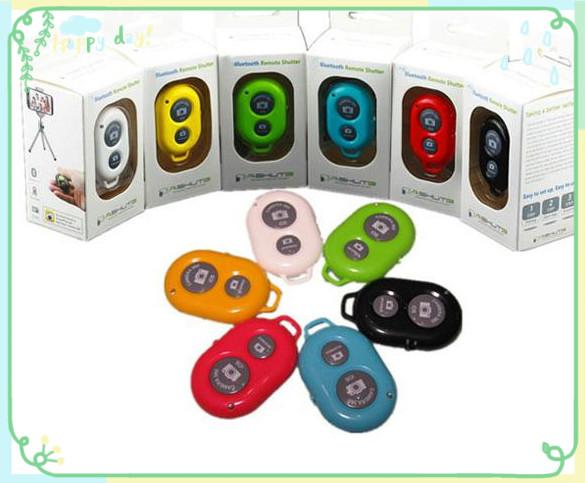 wireless Bluetooth Remote photo Camera Control Self-timer AB Shutter for iPhone 5S 6 Galaxy S4 S5 Note3 M8 Android Smart phone MQ50