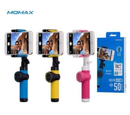 Hot seller Super MOMAX New Remote Camera Shutter Selfie-Stick Bluetooth Controller Portable mobile Photograph Phones Universal Bracket 50CM