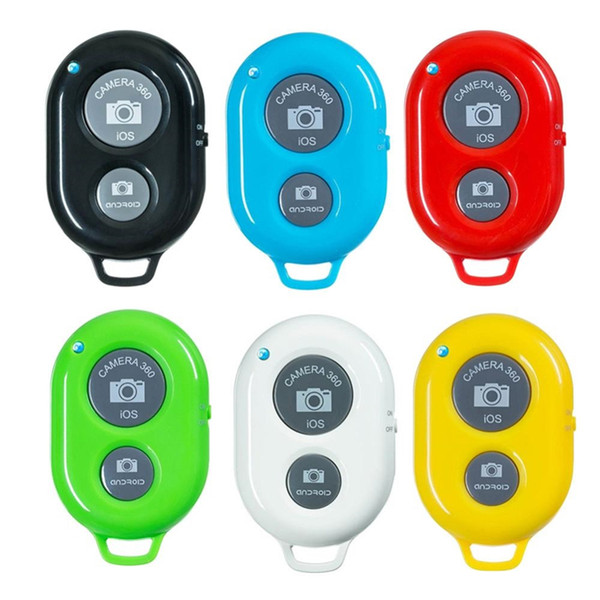 Multi Colors Remote Shutter With Broadcom Chip For Bluetooth Remote Shutter For Monopod Handle For IOS and Android Phone