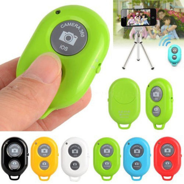 Wholesale Remote Shutter Monopod Wireless Bluetooth Phone Camera Self-timer For Iphone IOS Android Phones nice design