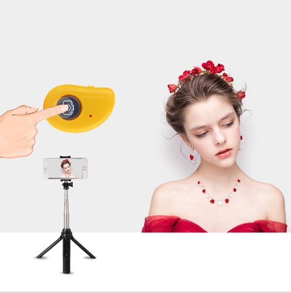 Multi Colors Remote Shutter For Bluetooth Remote Shutter For Monopod Handle For IOS and Android Phone