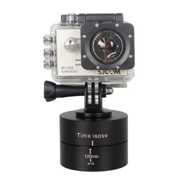 360 Degrees Rotating Tripod Head Base 120 Min Time Lapse Stabilizer For Gopro 6 5 4 3+ 3 Sjcam Xiaoyi Sport Cameras