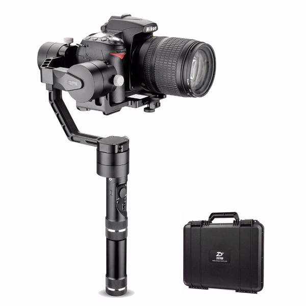 Zhiyun Tech Crane V2 3-Axis Bluetooth Handheld Gimbal Stabilizer for ILC Mirrorless Cameras Includes Hard Case