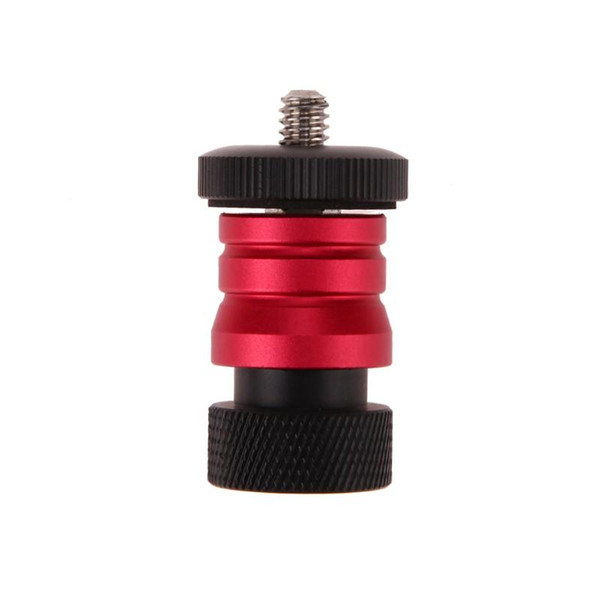 Quick Release 1/4'' Mini Tripod Ball Head Ballhead Detachable Plate for Arm Monitor LED Light for Mount Stand with Detachable