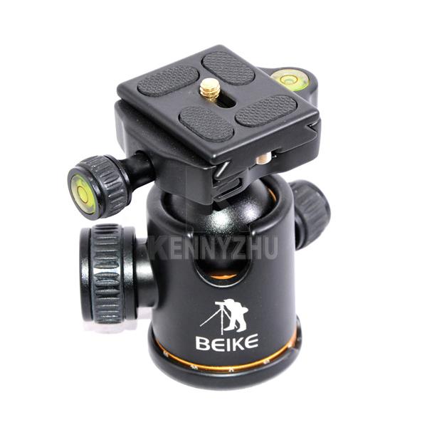 Professional Universal BK-03A Ball Head Damping Ballhead BK-03 With Quick Release Plate For Tripod Monopod