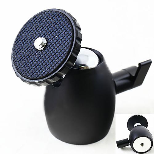 360 Degree Rotating Mini 1/4inch Quick Release Aluminium Alloy Tripod Ball Head