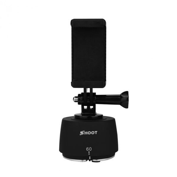 SHOOT 360 Degree Rotation Time Lapse Tripod Head Accessory for s Smartphones