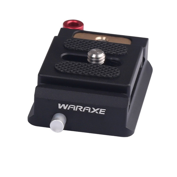 PULUZ WARAXE 1633 Aluminum Alloy Lock Knob Arca-Swiss Standard Quick Release Plate Clamp