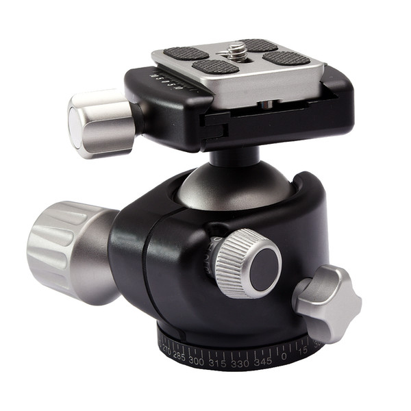 Aluminum Alloy Camera Low Profile Tripod Ball Head Panoramic as RRS BH-40 XB-44 XB-2 G2 LH-40 Compact Ballhead