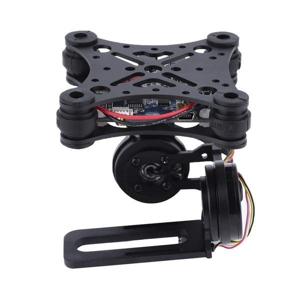 Black Fpv 2 Axle Brushless Gimbal With Controller For Dji Phantom