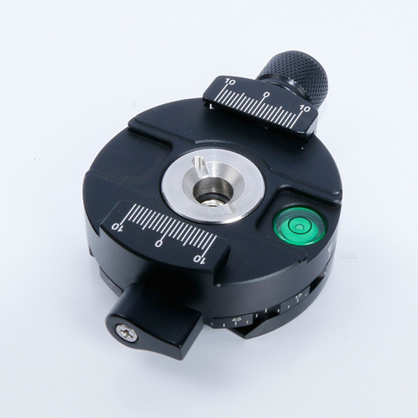 360 Degree Panoramic Indexing Rotator Ball Head With Quick Release Plate Clamp For Camera Tripod DJA99