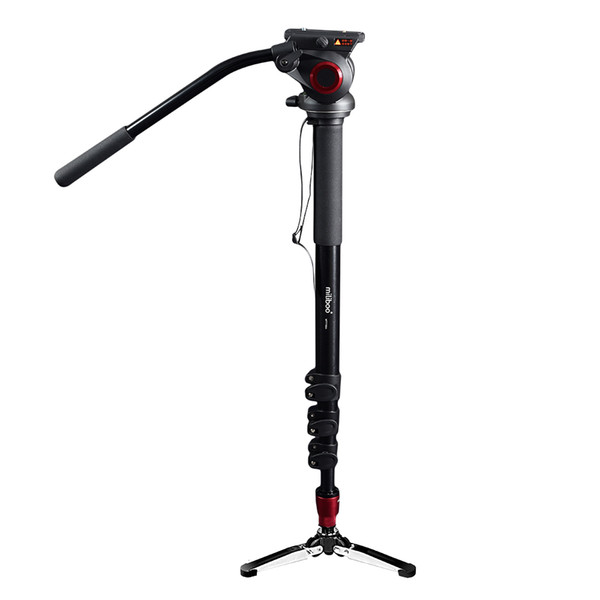 miliboo Aluminum Alloy Tripod Monopod with Fluid Head for DSLR Camera and high stability than Manfrotto