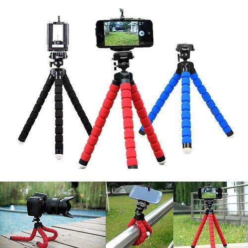 Drop Ship Universal Octopus Stand Tripod Mount Holder for iPhone Samsung Huawei Xiaomi Cell Phone Camera In Free Shipping