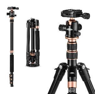 2019 Rangers 57 Ultra Compact and Lightweight Aluminum Tripod with 360° Panorama Ball head, ideal for travel and work