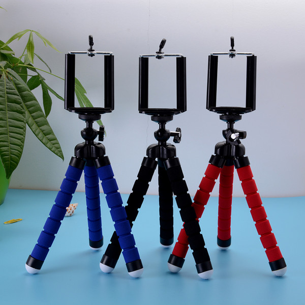 New Mini Flexible Camera Phone Holder Flexible Octopus Tripod Bracket Stand Holder Mount Monopod Styling Accessories