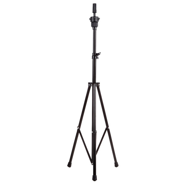 Adjustable Wig Head Stand Tripod Holder Mannequin Tripod for Hairdressing Training