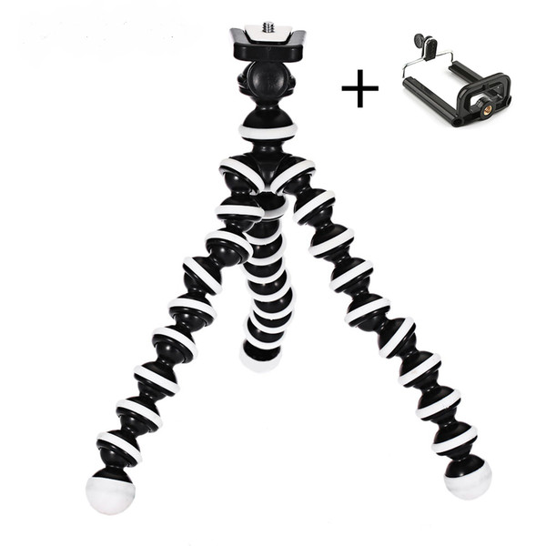 Octopus Flexible Tripod Stand for Gopro for phone telefon Mobile Phone smartphone and camera Table Desk mini tripod