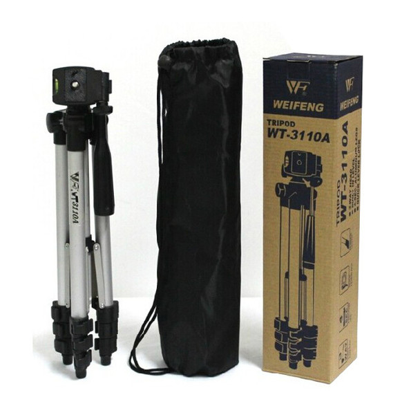 WT-3110A Portable Lightweight Camera Tripod & Ball Head + Carrying Bag For Canon Nikon Sony DSLR Camera DV