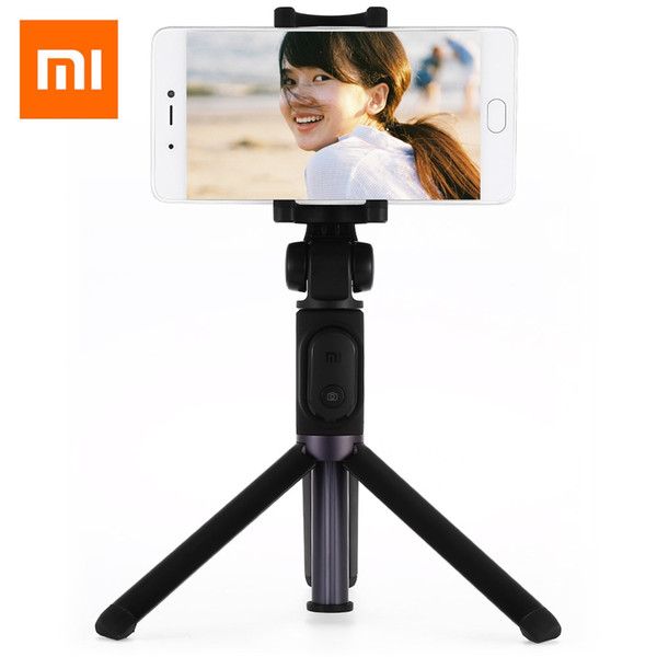 Original Xiaomi Foldable Tripod Selfie Stick Bluetooth Selfiestick With Wireless Shutter Selfie Stick For iPhone Android B