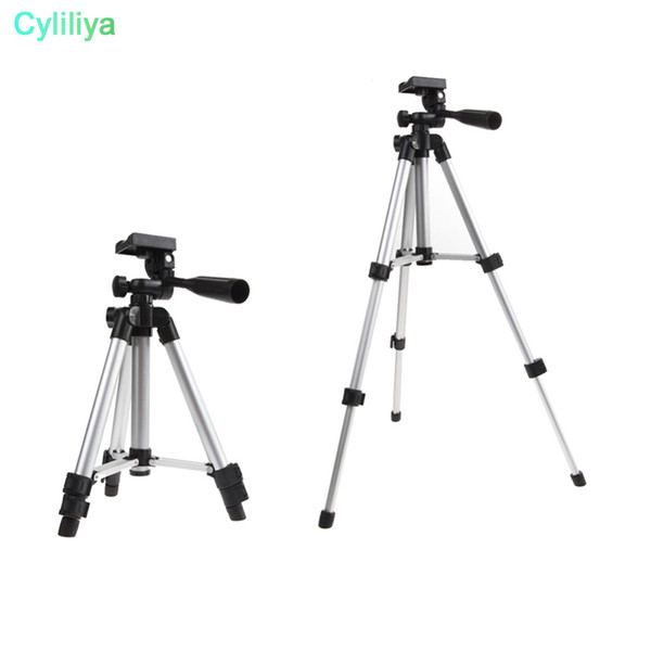 DHL Extendable Portable Tripod Stand Adjustable Camera Mini Projector 35cm-105cm (Color: Black)