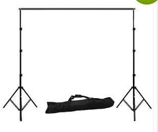 Photography Heavy Duty 2.6x3m Photo Studio Backdrop Background Support Stand Kit