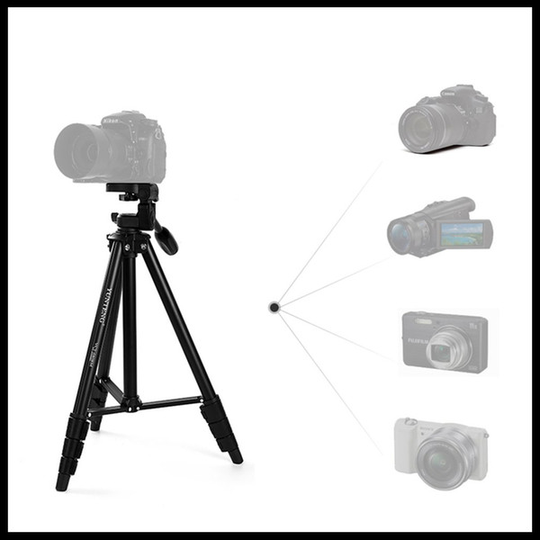 YUNTENG/YDL VCT-680RM Aluminum Alloy Tripod Digital Camera Tripod Card Machine Stand DV Tripod Mobile Phone Selfie Stand