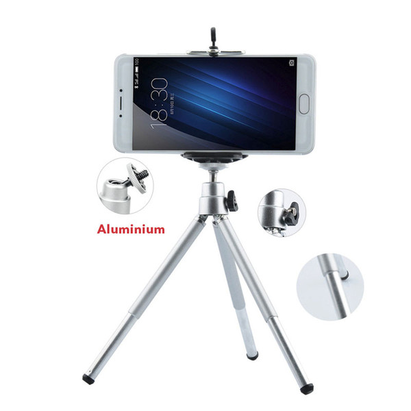 Universal Mini Tripod Desktop & Handle Stabilizer for Mobile Phone and All Action Camera With Cell Phone Holder ZJ0199