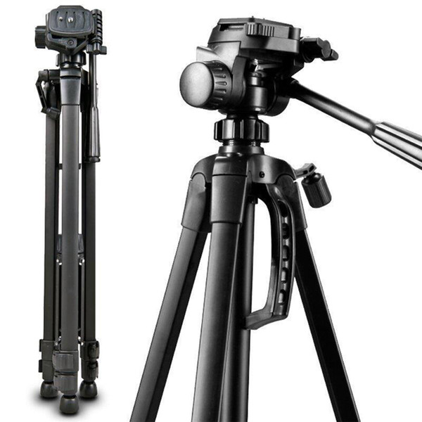 3520 Pro Portable Travel Alluminum Alloy Camera Tripod with 1/4