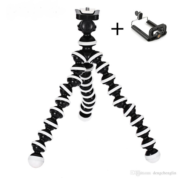 Octopus Flexible Tripod Stand for Gopro for phone telefon Mobile Phone smartphone and camera Table Desk mini tripod