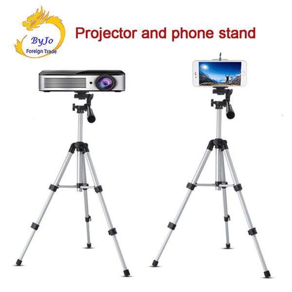 Adjustable Portable Projector and phone Digital Camera Tripod 65cm and 110cm Mount Stand Gift tray