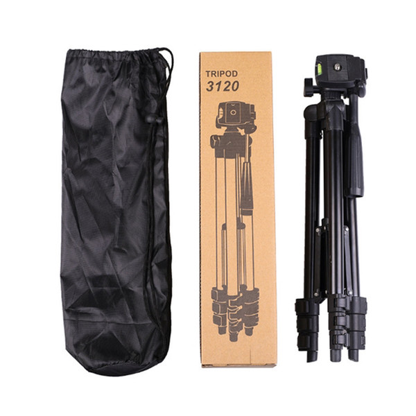 Live folding telescopic desktop PTZ Photography bracket 3120 tripod Self-timer aluminum bracket Portable camera With package delivery