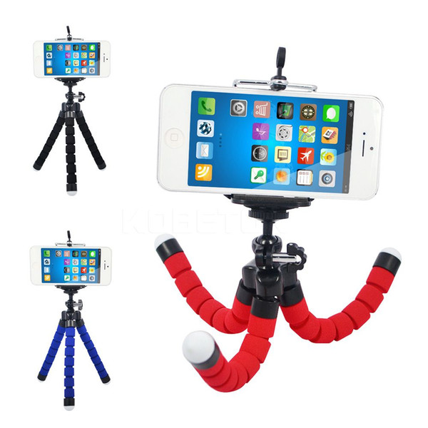 Mini Flexible Digital Camera Phone Holder Octopus Tripod Bracket Stand Holder Mount Monopod car Styling Accessories