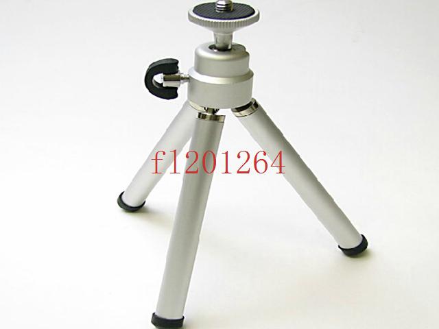 Digital Camera Mini Tripod Aluminum Metal Lightweight Tripod Monopod Fedex DHL Free shipping ,100pcs/lot