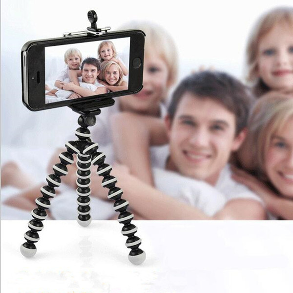 HENCOOL Flexible Octopus Tripod For Phone With Phone Clip Tripod for iPhone 8 7 6 Dslr Gopro Xiao Yi 4K SJCAM Camera Stand Mount