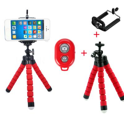 Foldable tripod monopods self-help Bluetooth wireless button shutter self-timer for Android and iPhone system phone users