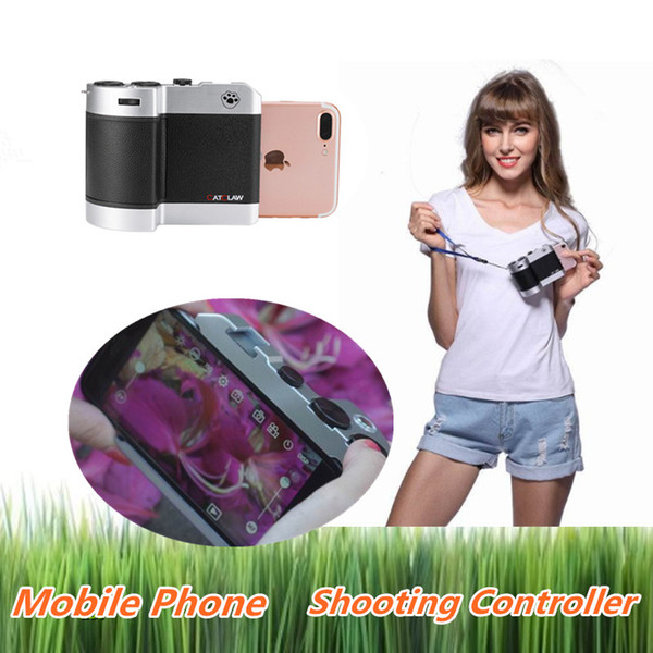 CATCLAW DSLR Transform Shooting Controller Mobile Camera Selfie Handle for IPhone 6 Plus 7 Plus 6P 7P 4.7 inch 5.5 inch