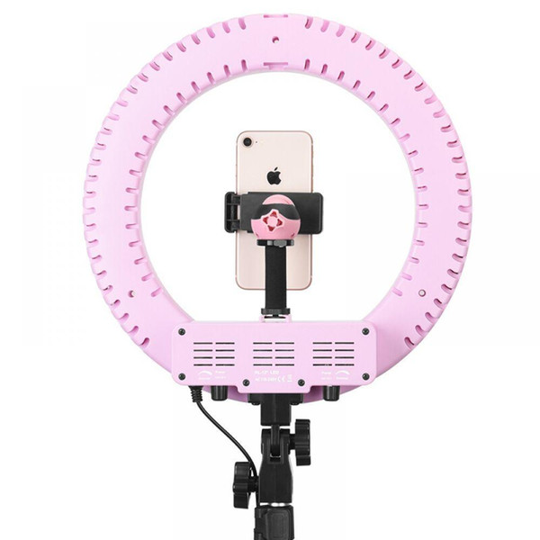 3 Color Makeup Professional Video Phone Camera Selfie Photography LED ring led studio light for live shooting with Camera Stand